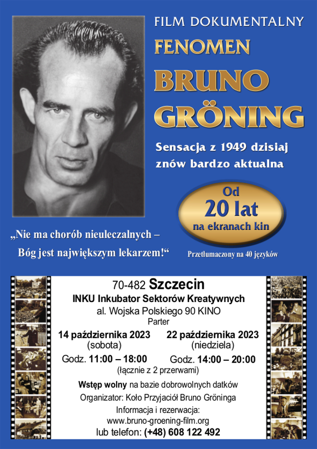 Szczecin Fenomen Bruno Groening Film uzdrowienia