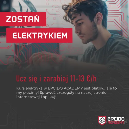 Młodszy elektryk przemysłowy - przygotujemy Cię do zawodu!