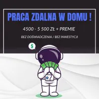 Praca zdalna w Domu przy Komputerze - 4500-5500 zł + PREMIE! Praca zdalna w Domu przy Komputerze - 4500-5500 zł + PREMIE!