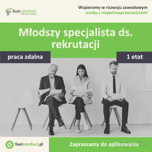 Młodszy specjalista ds. rekrutacji